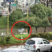 VIDEO| Lluvias provocó caos vial y un auto varado en el desnivel de la glorieta del Real Inn